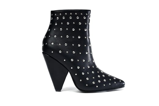 ladies studded boots