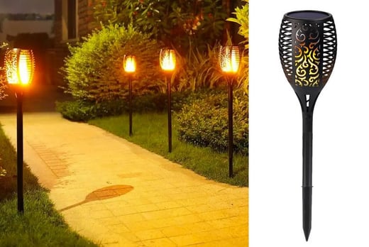 Solar Light LED Garden Lamp - Wowcher