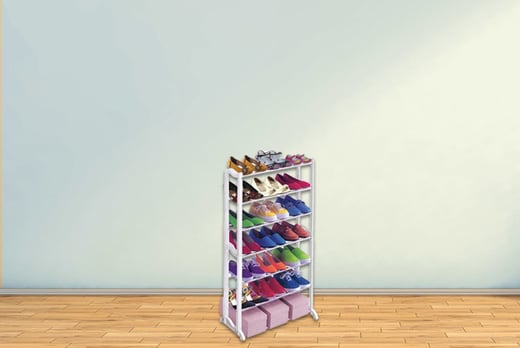 7 Or 10 Tier Shoe Rack Shop Wowcher