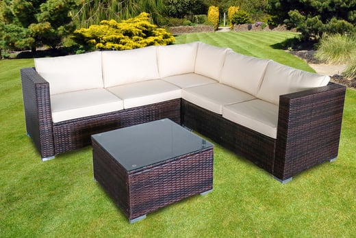 5-Seater Temple Garden Rattan Furniture Set