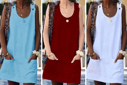 loose sleeveless dress