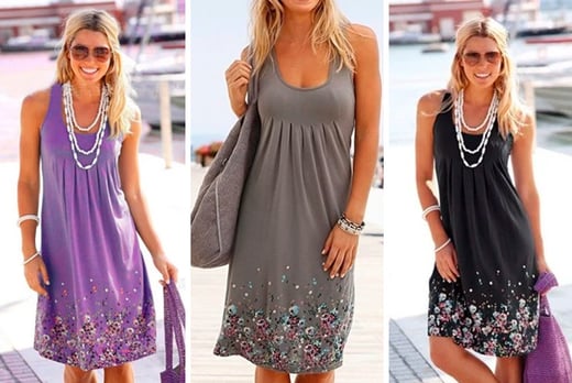 womens sleeveless sundresses