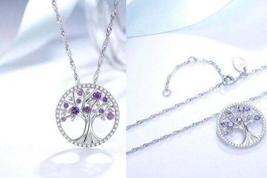 Tree Of Life Necklace 2 Colours Wowcher - How To Make A Tree Of Life Pendant With Stone Tree Of Life Necklace 2 Colours Wowcher - How To Make A Tree Of Life Pendant With Stone