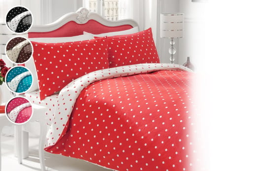 Polka Dot Duvet Cover Sets Shop Wowcher