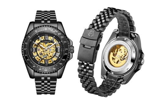 anthony james skeleton watch