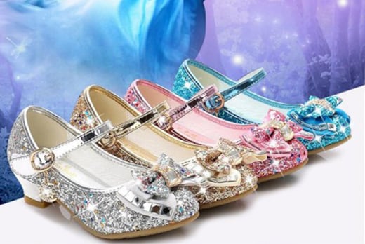children's sparkly shoes with heels