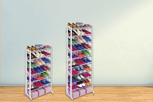 7 Or 10 Tier Shoe Rack Offer Shop Livingsocial