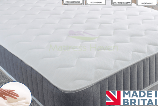 micro quilted memory foam mattress