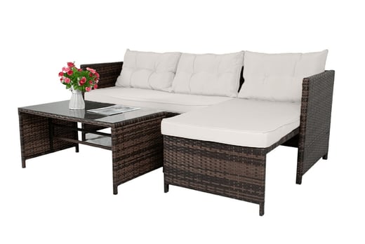 Rattan Outdoor Corner Sofa Furniture Offer Shop Livingsocial