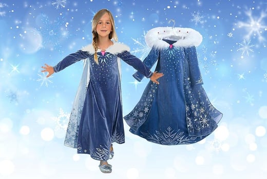 snowflake dress girl