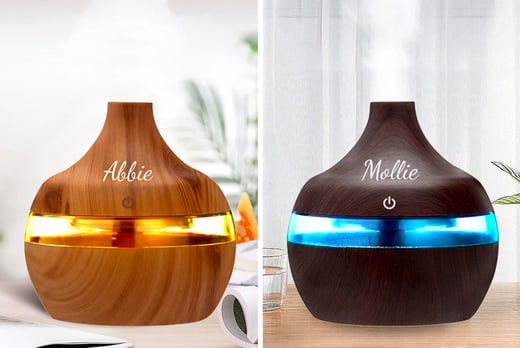 Personalised Aroma Humidifier Deal | Shop | Wowcher Personalised Aroma Humidifier Deal | Shop | Wowcher
