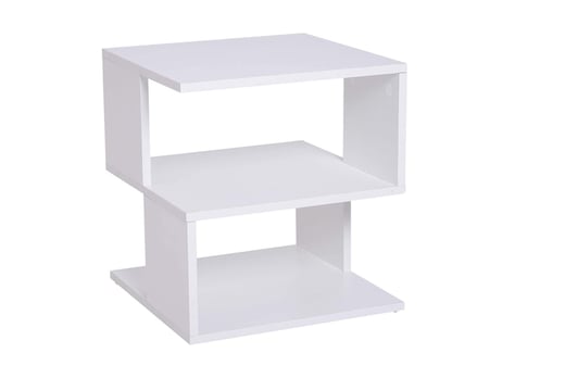 Two Tier Side Table White Shop Livingsocial