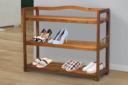 Twelve Pair Shoe Rack Shop Wowcher