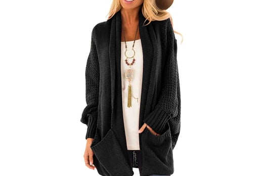 bat sleeve cardigan