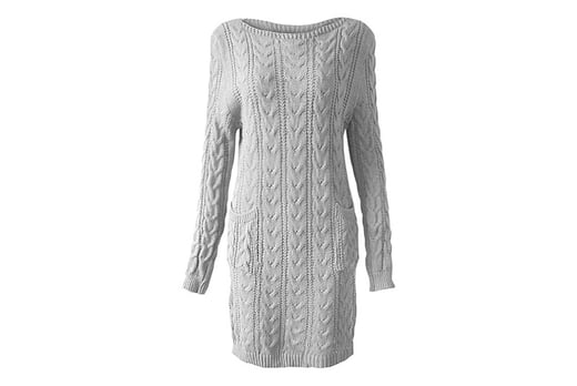 Women's-Cable-Knit-Long-Sleeve-Jumper-Dress-10