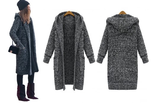 dark grey cardigan womens uk