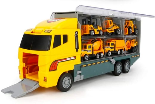 yellow toy car