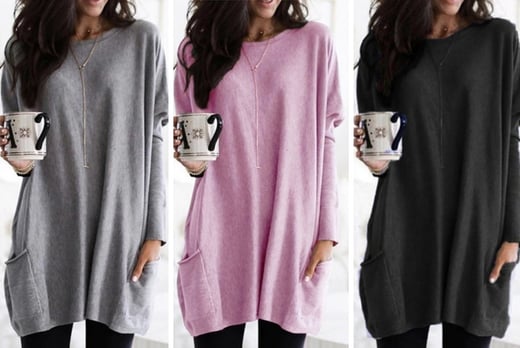 oversized loose knit sweater