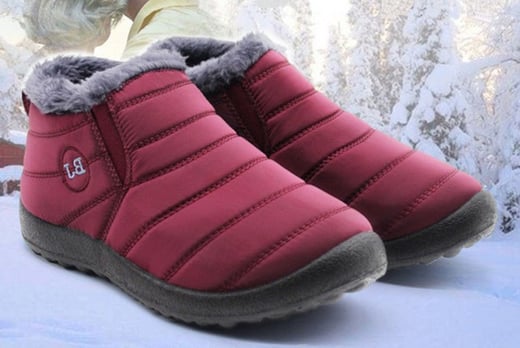 womens fur lined ankle boots uk