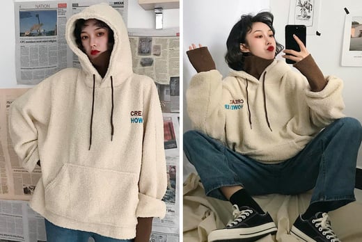 oversized hoodie style