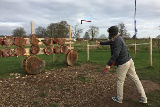 Axe Throwing Session for 2 Deal - Devon - Manchester - Wowcher