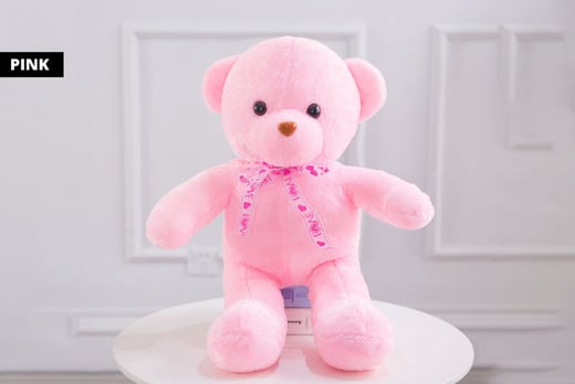 pink bear doll