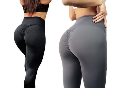 ruched bum leggings