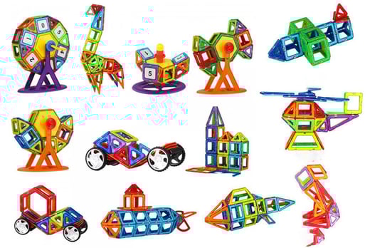 magnetic building pieces
