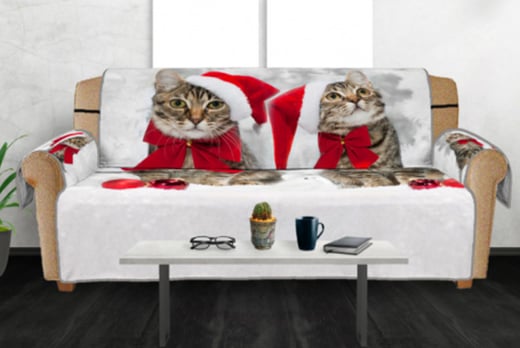 Christmas Sofa Cover Deal - Wowcher