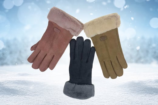 Sherpa Lined Women’s Gloves Deal - Wowcher