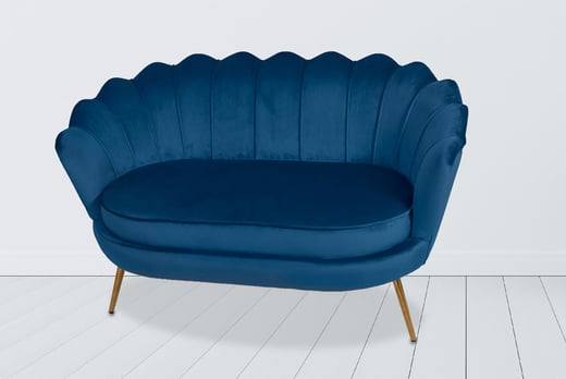 Velvet Sofa Chair Deal Wowcher, What Is Sofa In Chair