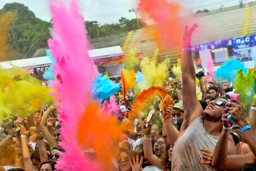 Holi One Colour Festival 10 Locations Nottingham Wowcher