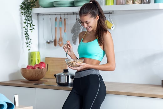Diet and Fitness Stock Image