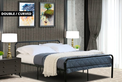 Black Metal Bed Frame, What Is The Strongest Type Of Bed Frame
