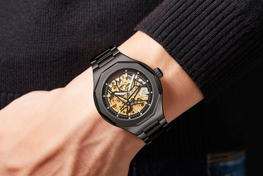 skeleton sports watch