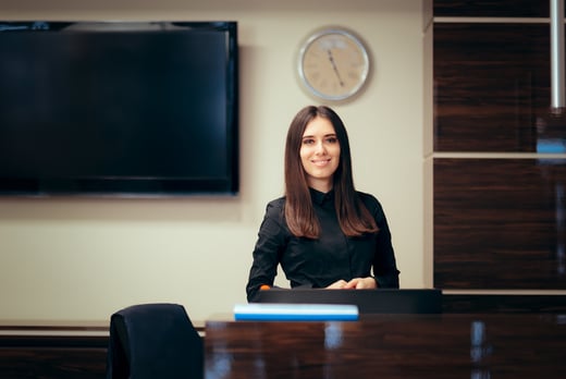 Hotel Manager Stock Image