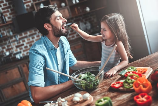 Kids Eating Stock Image