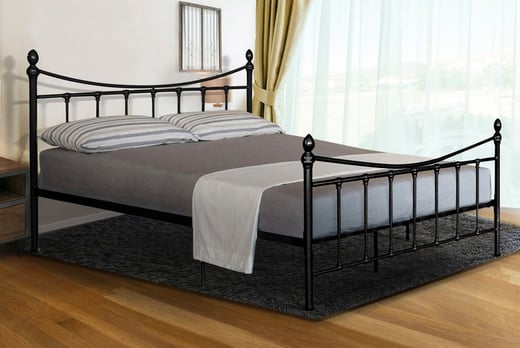 Victorian Metal Bed Frame Wowcher, Victorian King Bed Frame