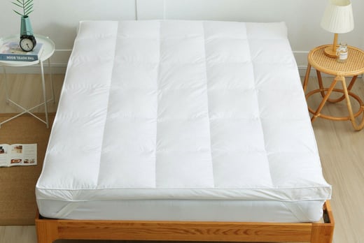 AMAAR-TRADING-LIMITED-Deep-Duck-Feather-and-DownMattress-Topper