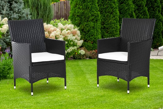 wowcher rattan chairs