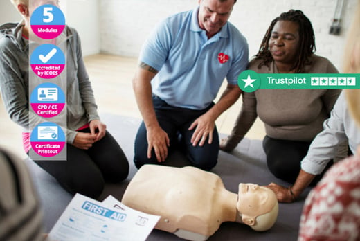 CPR & First Aid Online Course - CPD & ICOES Certified