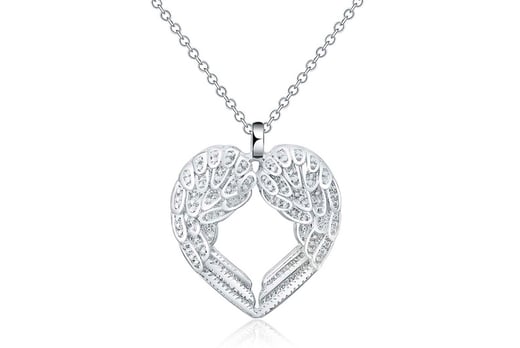 Positive-Channels-Limited-VALENTINES--ANGEL-WINGS-HEART-PENDANT