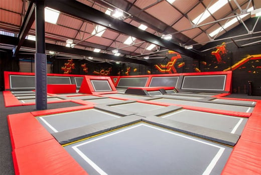 1 Hr Trampoline Experience For 2 Cardiff