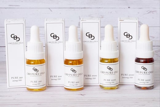 45% Off CBD Pure Oils Product Orders 