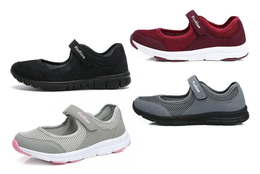 Velcro-Strap Breathable Trainers Deal | Footwear deals in Shop ...