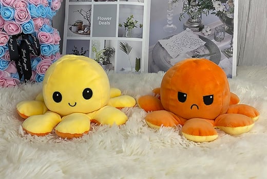 reversible plush octopus uk
