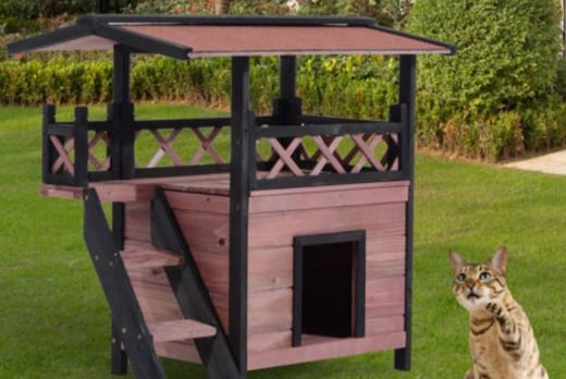 maisonette cat den