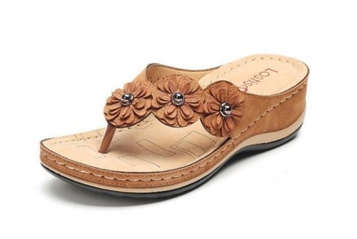 womens flower sandals