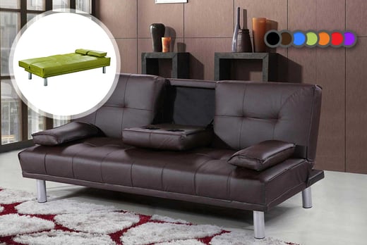 Manhattan Cinema Sofa Bed With Cup Holders 7 Colours