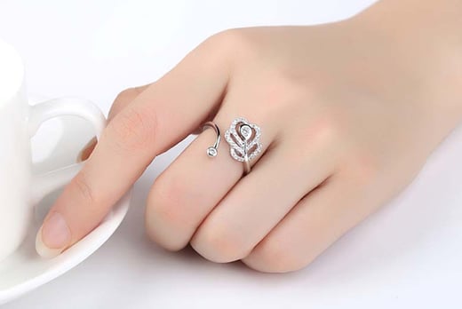 Open-Flower-Adjustable-Ring-Made-with-Crystal-from-Swarovski-4